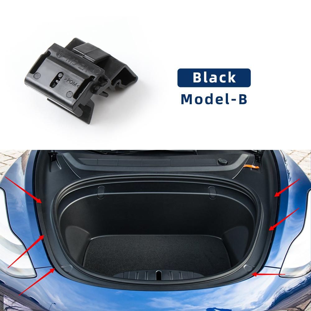 SGD4 Voor Tesla Model 3 Model Y Voorste Kofferbak Auto Plastic Gesp Voorste Motorkap Box Gesp Clip 1472872-00-C  1472872-00-B