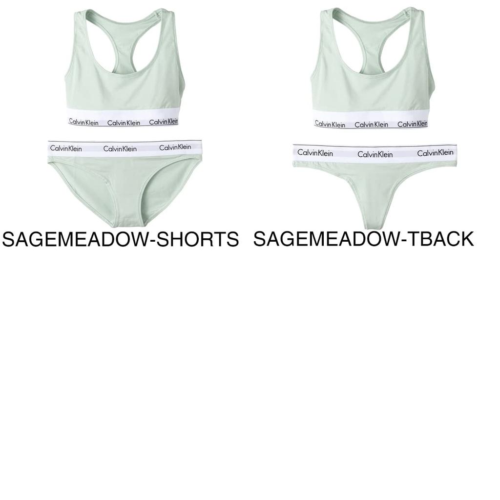 Calvin Klein Bra Panties Size MODERN COTTON (Calvin Klein) & Set, M, [Used]