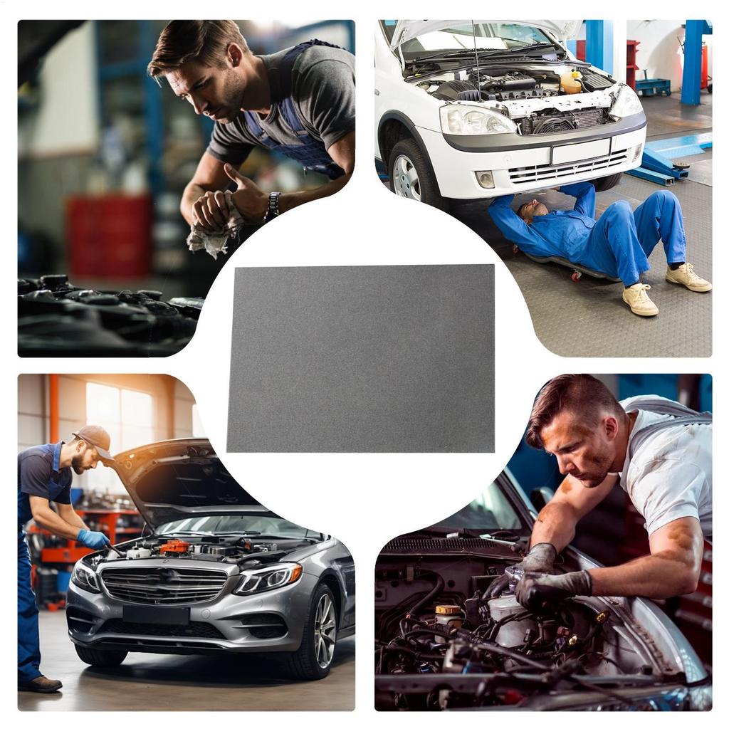Gasket Material Sheet High Temperature Exhaust Gasket Material 3 Pieces Cuttable Automotive Small Engine Repair Replacement for