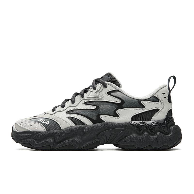 FILA FERN Амортизирующие износостойкие дышащие легкие низкие массивные кроссовки мужские серые F12M622112FAB 42