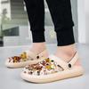 Summer Mens Garden Shoes  EVA Slippers Beach Shoes Casual Sandals Latex Slippers