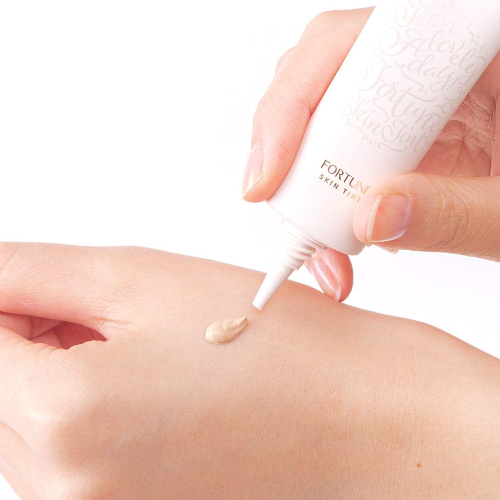 FORTUNE KOSE Skin Tint Tone-Up Primer 01 Makeup Base SPF25 PA++ Natural Beige 30g (x 1)