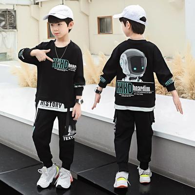 Children's Clothing, Boys, Spring and Autumn Sports Suits, Big Children