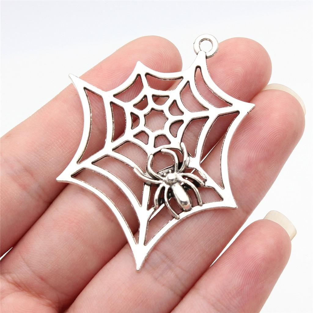 Charms Spider Halloween Bat Pendants Kids' Jewelry Materials QC119