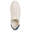 Highline Cow Split Leather Low Top Skateboard Shoes Men's Dark Blue CZ078-XJF
