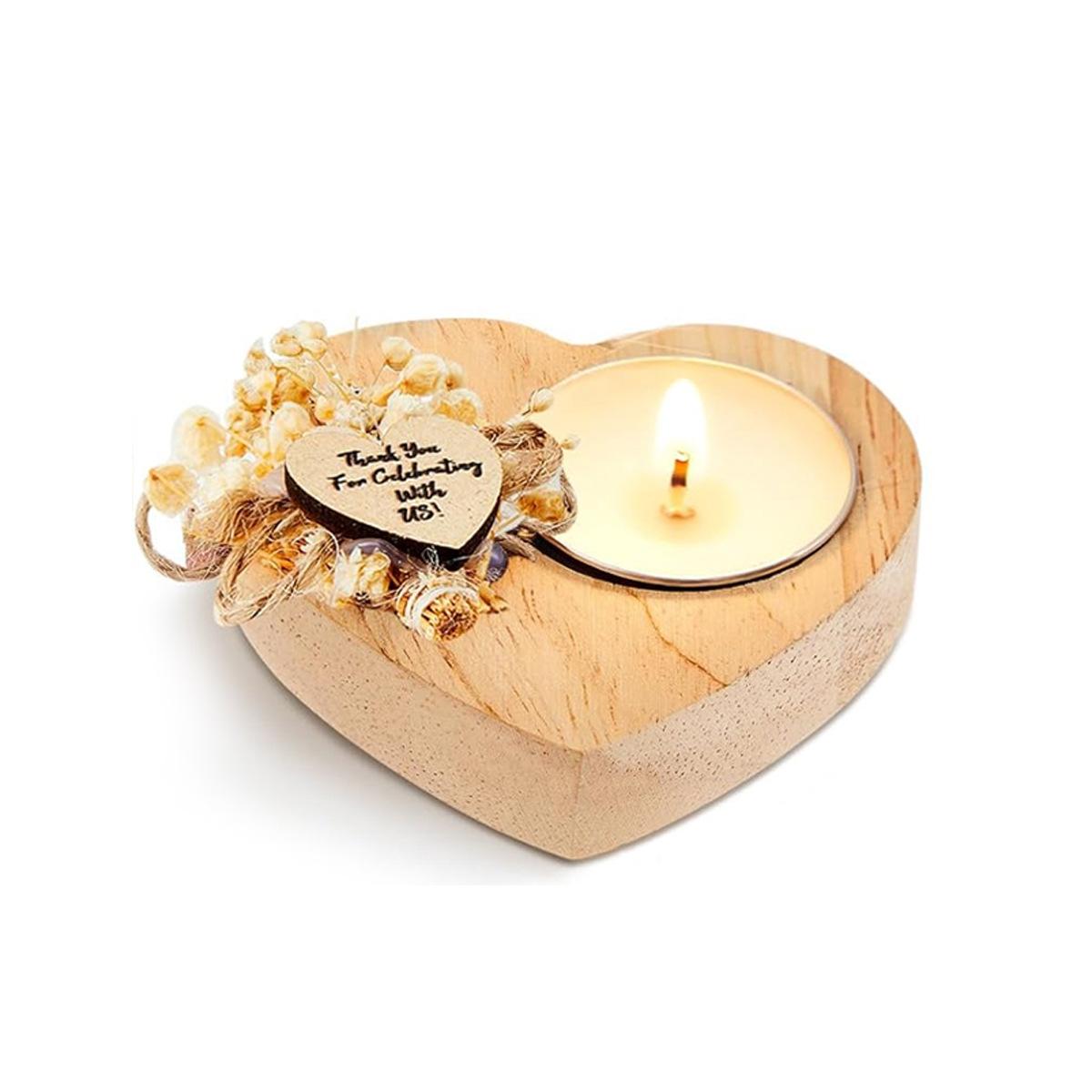 

Cute Love Heart Shape Candlestick Creative Aromatherapy Candle Holder Desktop Decoration Birthday Gift Ornament For Christmas