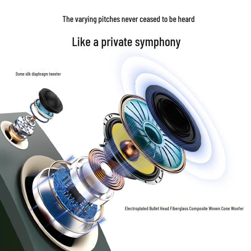 Philips MMS7008 HIFI Bluetooth 2.0 Desktop Speaker