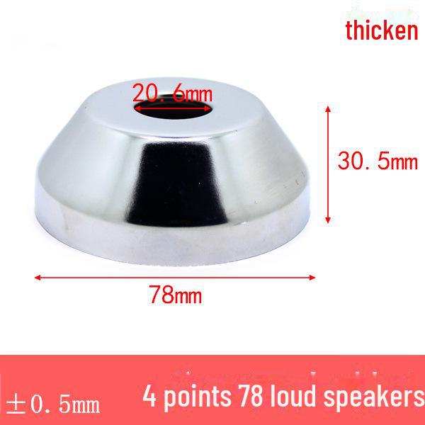 Capace decorative din oțel inoxidabil pentru robinet, triunghi și pătrat