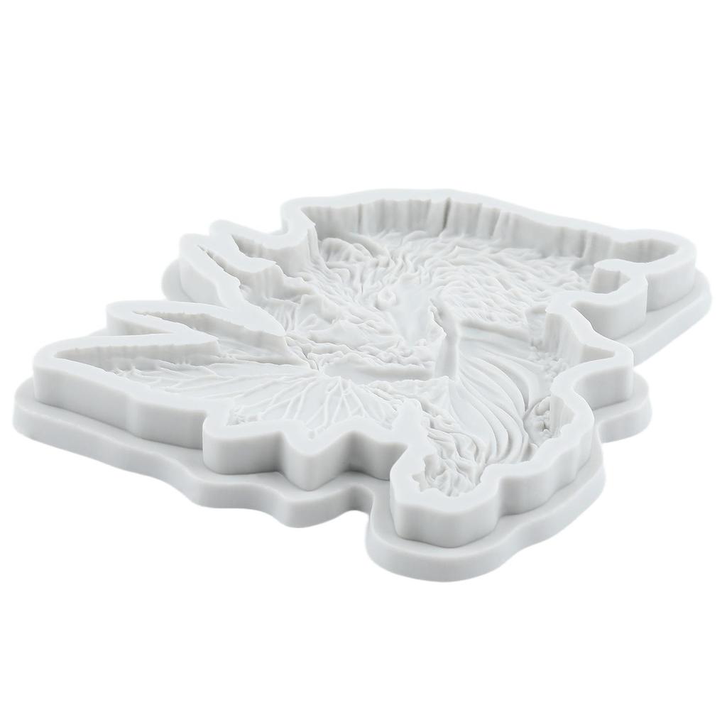 Elf Silicone Mold Wolf Fondant Molds Cake Decorating Tools Cupcake Topper Candy Resin Clay Chocolate Gumpaste Mold