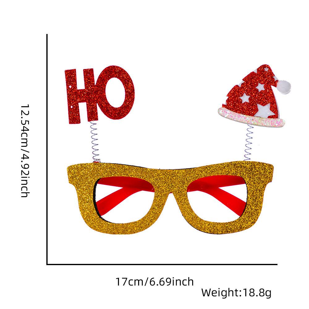 Festive Glasses Christmas For Kids And Adults Featuring Santa Reindeer Designs Snowman