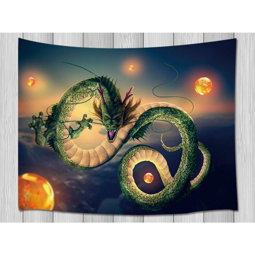 Medieval dragon wall tapestry 75x100