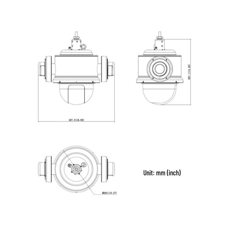 Hikvision iDS Explosion-Proof 4K Night Vision Dome Camera