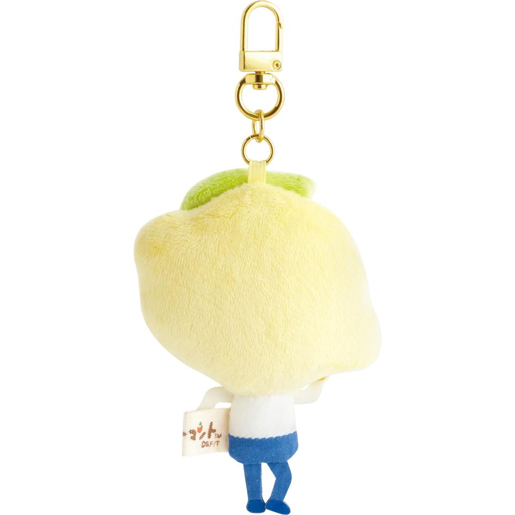 San-X "Lying Detective Tomanto" Freshly Picked Hanging Plush Toy - Lemonade Detective MV38001 - Approx. H100 x W75 x D35mm