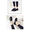 Women's Single Shoes Spring Korean Version Thick-heeled Casual Shoes College Style British Small Leather Shoes Round Toe