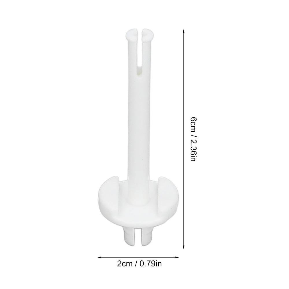 4 Stück Kunststoff Kunststoff Spulenstift Weiß Spulenstift Ersatz Haushaltsnähmaschine