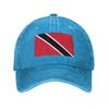 Custom Classic Cotton Flag Of Trinidad And Tobago Baseball Cap Unisex Women Adjustable Adult Dad Hat Hip Hop