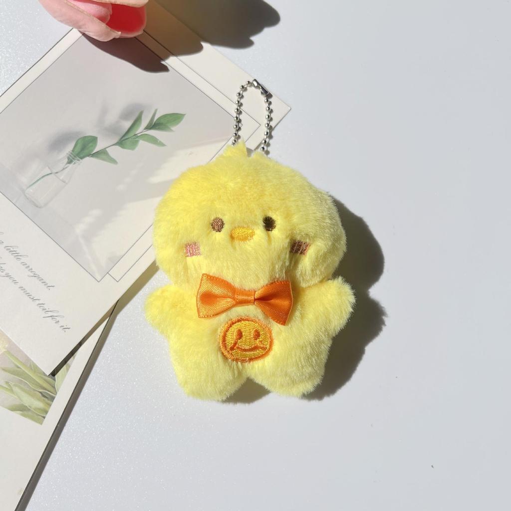 Cute Plush Doll Keychain: Versatile Bag Charm & Gift for Girls and Friends