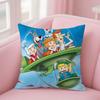 Cartoon The J-Jetsonss Pillow Case Square Double-Sided Printing Sofa Cushion Cover Bedroom Bedside Pillowcover