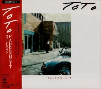CD TOTO Fahrenheit 32DP501 CBS SONY 1986 Japan Rock Gebruikt