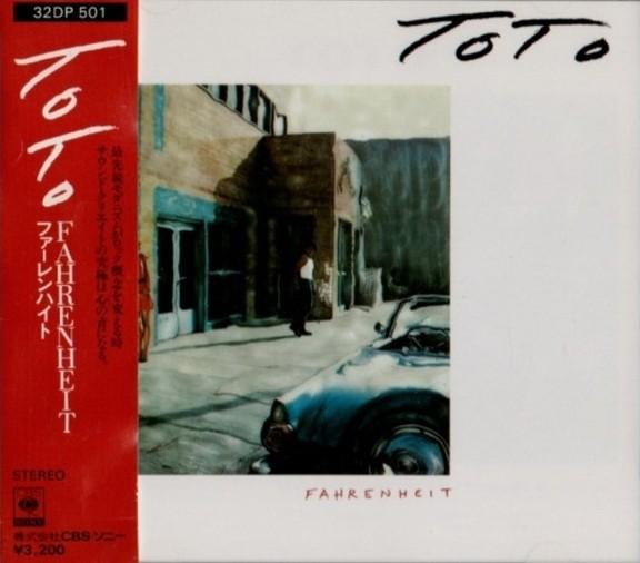 CD TOTO Fahrenheit 32DP501 CBS SONY 1986 Япония Рок Б/у
