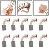 10Pairs Angle Grinder Carbon Brushes 5x8x12mm for  G720 Power Tools