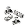 20/50PCS M6 M8 M12 EU Aluminum Profile Elastic Fastener 2020 3030 4040 4545 Butterfly Fastener Built-in Connector Frame Assembly
