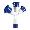 ABYN-32A 3 Pin 3 Way Y-Type Industrial Plug AC380-415V Multi-Function Waterproof Industrial Field Plug