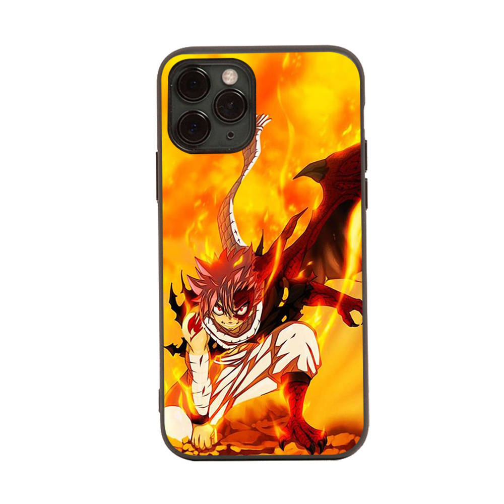 

Чехол для Xiaomi Poco X6 X4 M5 M6 F5 F6 C65 C55 C50 C51 C40 Redmi Note 7 8 14C A3X 13C 12C 11 10A 9C Pro черный мягкий чехол WI90 Fairy Tail Xiaomi Poco X3 бездна