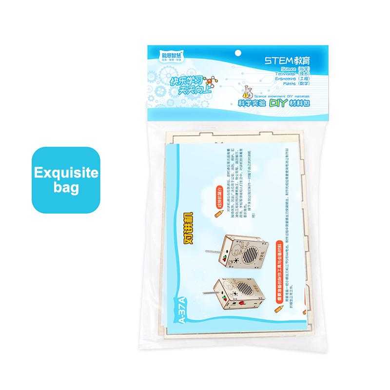 Wireless Walkie Talkie 1 2Pcs DIY Model Kit STEM Science Classroom Project Toy for Boys Girls Learning Use
