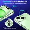 Gruby Przezroczysty Silikonowy Miękki Pokrowiec TPU Dla iPhone 16 15 14 13 12 11 Pro Max Plus Mini Przezroczysty Pełne Pokrycie Fundas