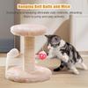 Cat Scratch Post Heavy Duty Indoor Cat Scratching Post Climbing Tree With Interactive Toy Pet Accessories For Bed Couch Training