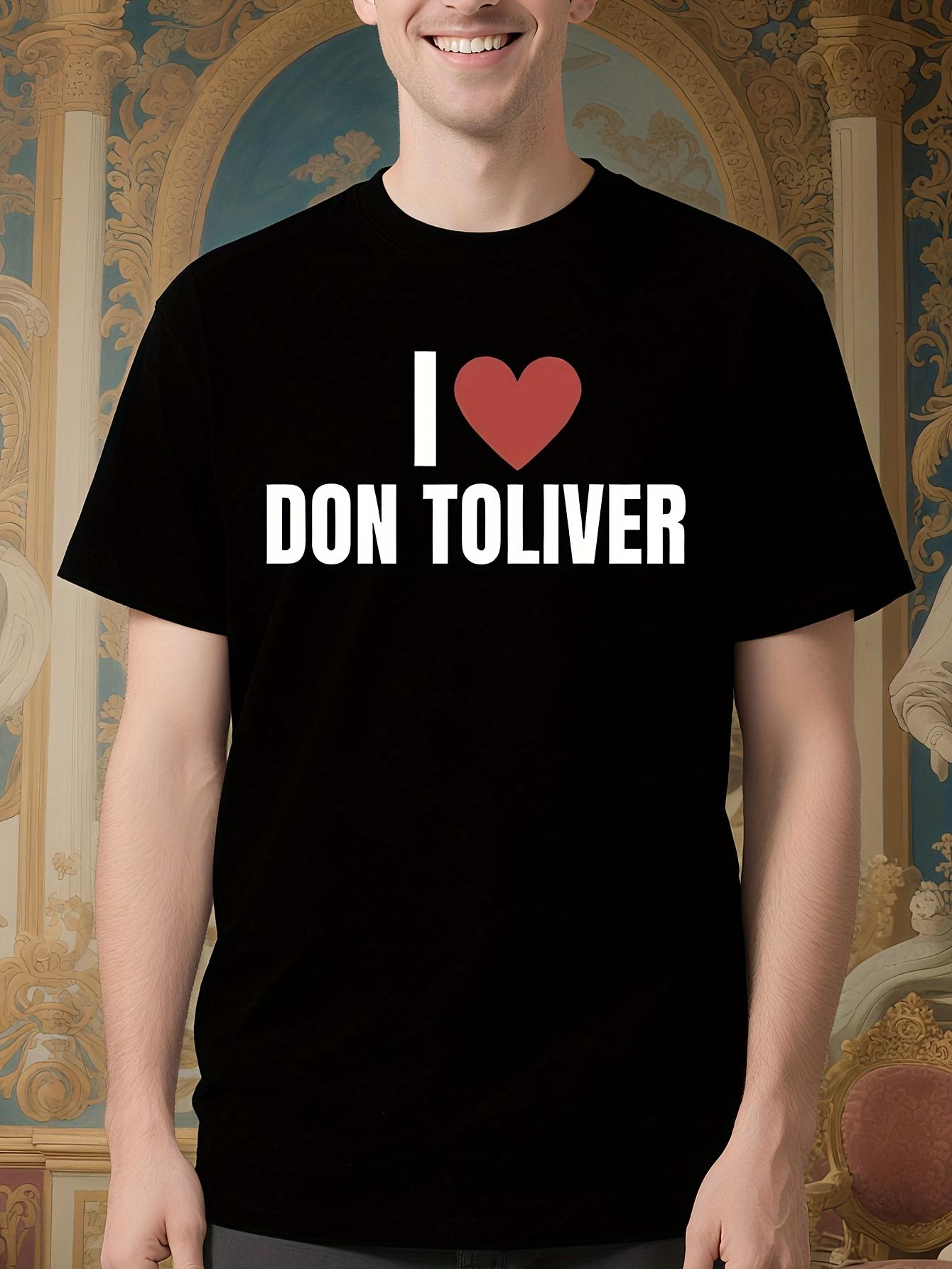 Love Don Toliver Tshirt Unisex Fashion Short Sleeve Men W... S