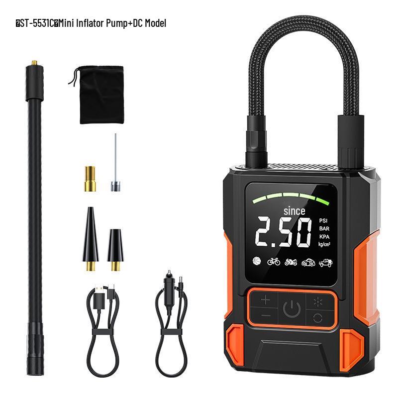 Portable Car Tire Inflator: Wireless Electric High-Pressure Pump for Fast Inflation