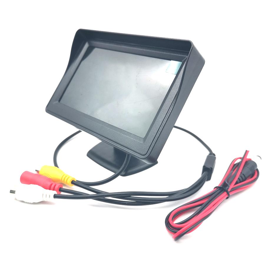 4.3" LCD Car Mirror Monitor Display Screen 2 Way Video For Car Rearview Monitors