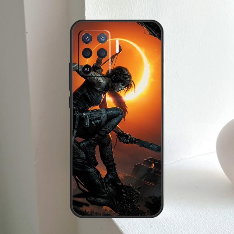 

Lara Croft Tomb Raider For OPPO A80 A60 A40 A5 A6 Pro A15 A17 A57 A16 A76 A96 A18 A38 A58 A78 A98 A54 A74 A94 Case OPPO A91
