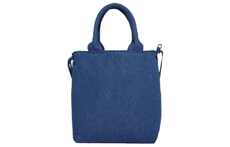 Adidas Originals Trefoil Denim Bucket Bag, Handbag, Crossbody Bag, Shoulder Bag Unisex Blue HD7020
