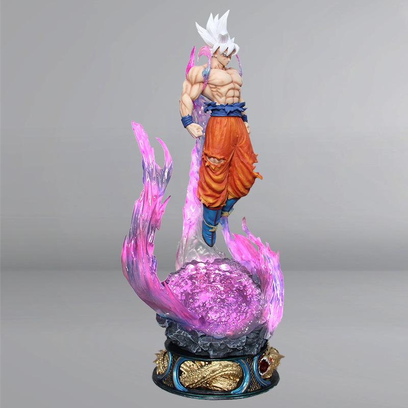 2025 New Dragon Ball Son Goku 25cm Figure Ultra Instinct Super Saiyan Figurine Statue Pvc Statue Model Ornament Collection Gift