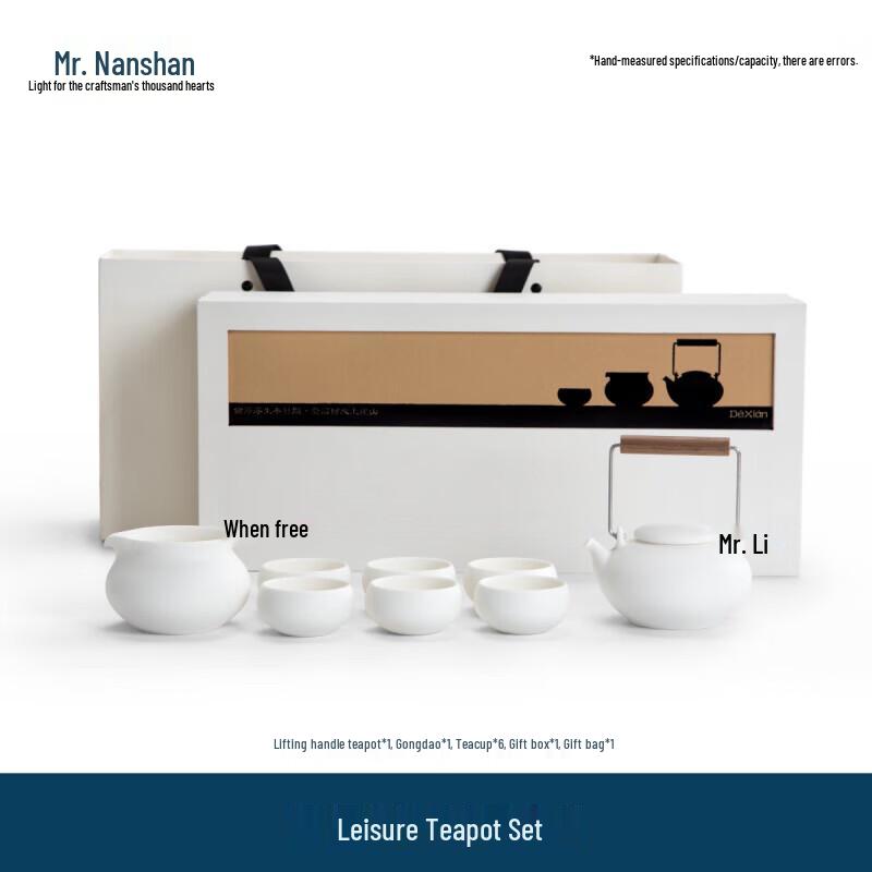 

Mr. Nanshan Ceramic Kung Fu Tea Set