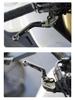 CFMOTO 250CLC Aluminum Folding Brake Clutch Levers with Anti-fall Pull Rod Grips