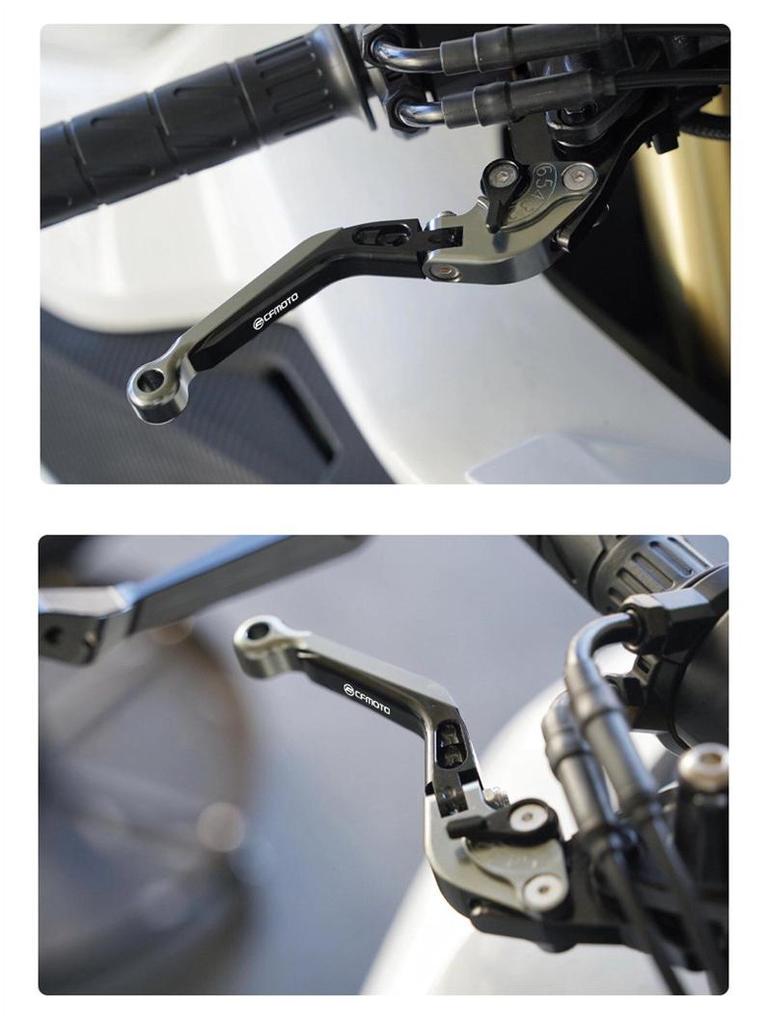 CFMOTO 250CLC Aluminum Folding Brake Clutch Levers with Anti-fall Pull Rod Grips