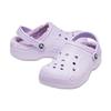 Crocs Baya EVA Warm Cotton Comfortable Lightweight Beach Sandals Unisex sandals Light-Purple 205969-50P