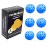 74mm Luminous Pickleball, 40-Hole Rotational & Injection Molded 