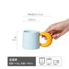 Hochwertige Tasse Universell Japanisch Retro Frühstückstasse Kaffee Wasser Tasse Hochwertige Keramik Tasse mit großem Fassungsvermögen