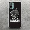 Nash Fishing Art Print Soft Case for Xiaomi Redmi Note 14 13 12S 11S Phone Shell 10 Pro Plus 11E 11T 12 11 10S 5G Cover Soft Cas