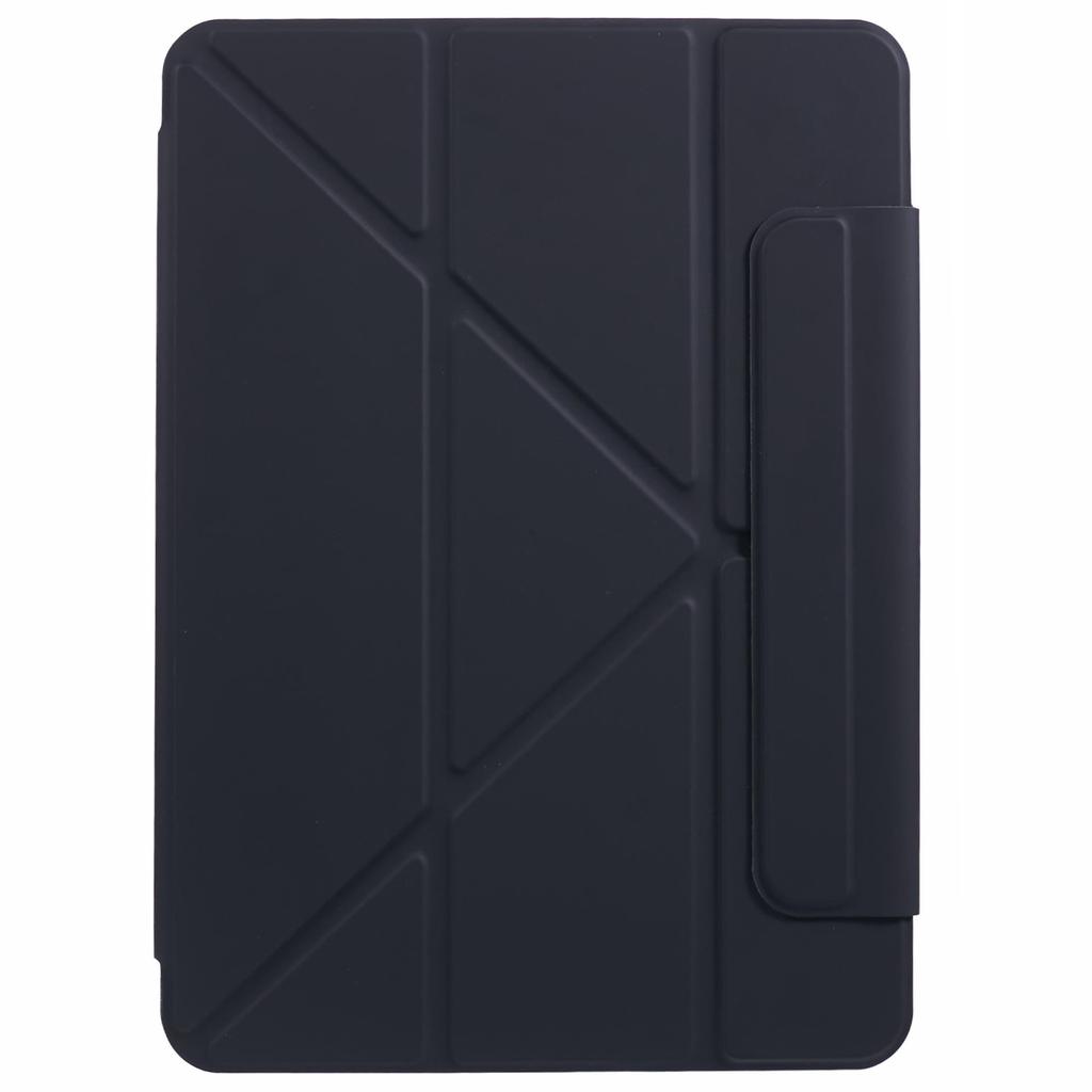 For iPad Pro 11 (2024) Tablet Cover Magnetic PU Leather Protective Case with Stand