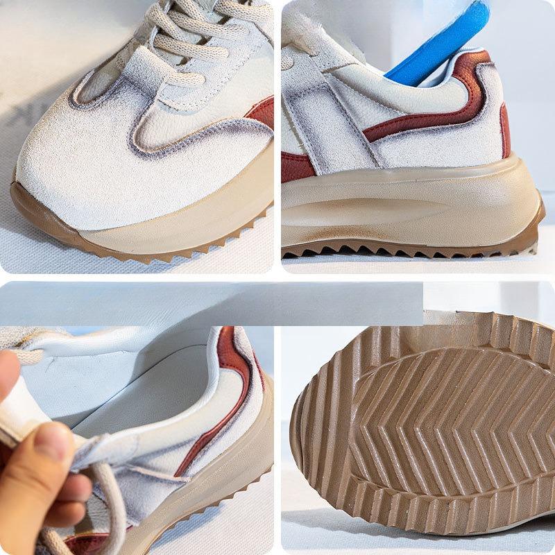 Thick-soled Dad Shoes Retro and Versatile Casual Shoes Soft-soled Sports Shoes Women's Shoes