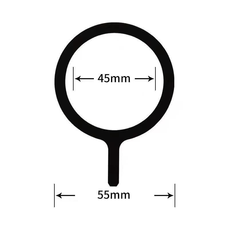 Magnetic Ring for Wireless Charging - Metal Sticker for MagSafe Compatibility