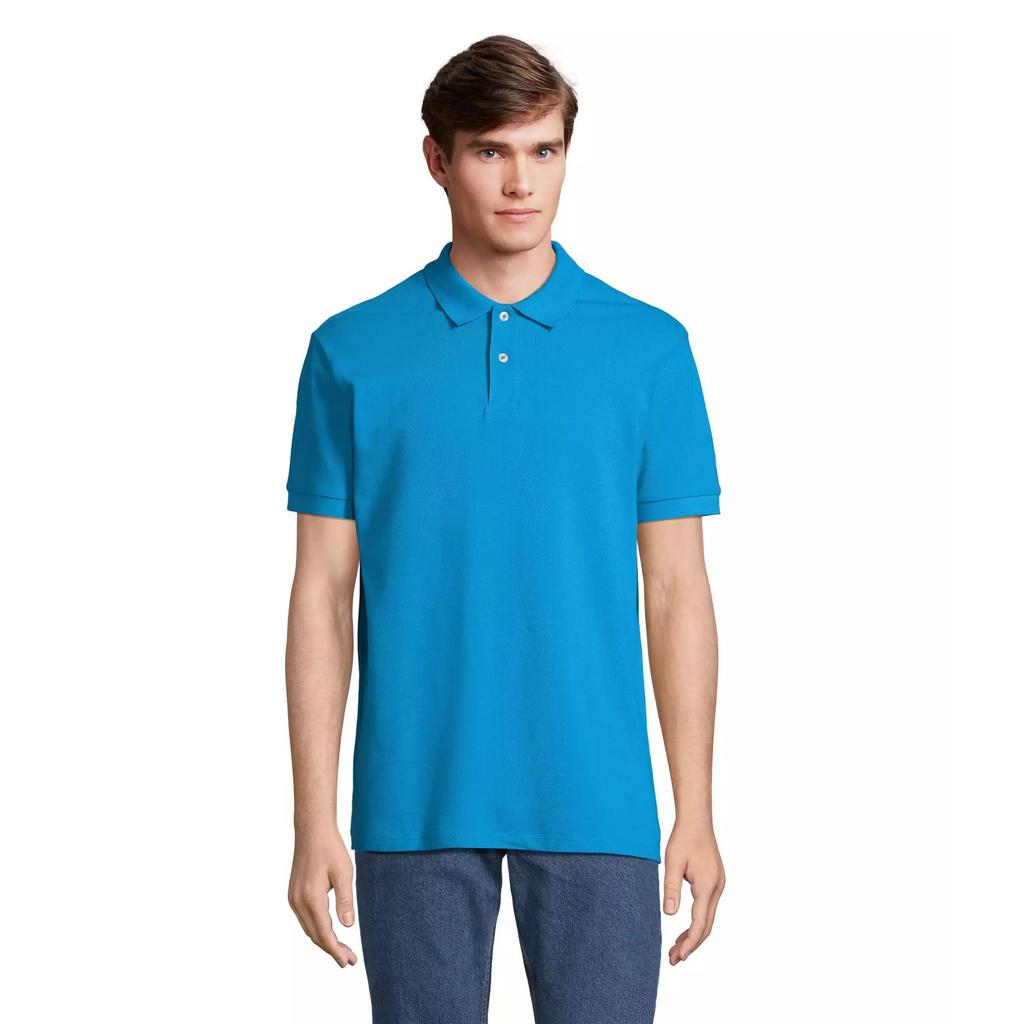 SOLS Pacific Pique Poloshirt mit Doppelnaht, Unisex, für Erwachsene