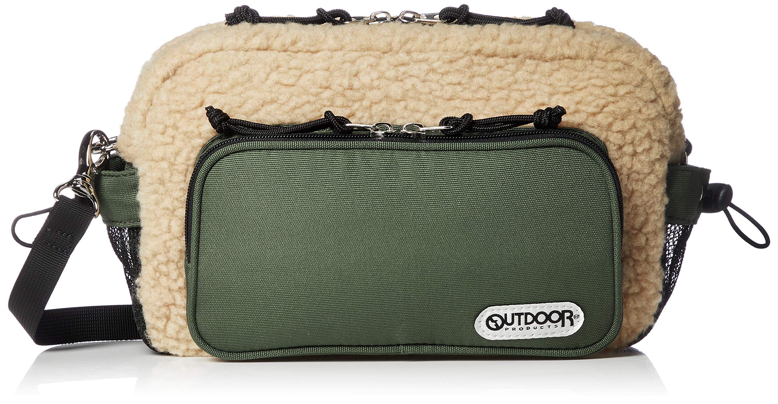 

Простий довгий гаманець-боа для зберігання OLE101 Бежевий [Outdoor Products] бежевий