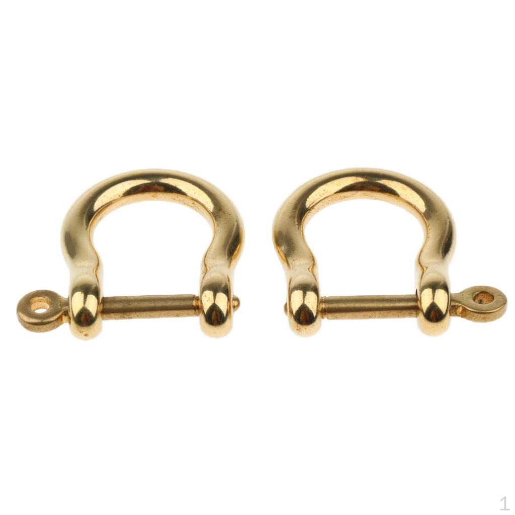 Brass Anchor Shackle Strap